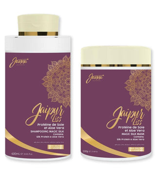 Kit Shampoing 600ML & Masque 500Gr Jaipur Liss Janna Cosmetics